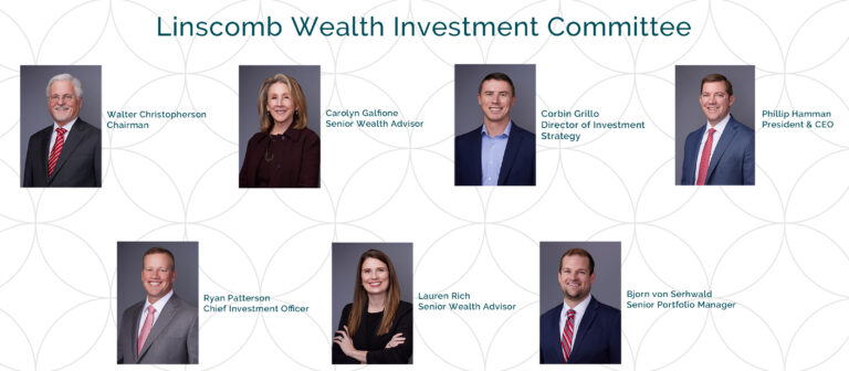 investment committee collage white